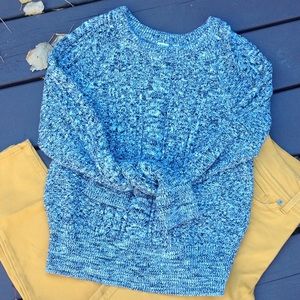 Cable Knit GAP Sweater 100% cotton sz M